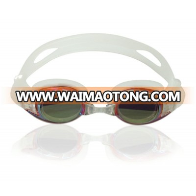 Kids Swimming Glasses Colorful Silicone Watertight Anti-Fog Mirror Coating Children Goggles Swimming Glasses Colorful