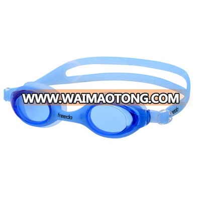 100% UV protect anti-fog swimming goggle waterproof PC lens anti fog colorful swim goggle