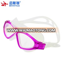 most popular best quality advanced wide vision swimming goggles silicone