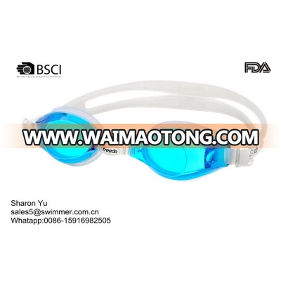 Cheap price high quality custom design your own silicone adult swim goggles