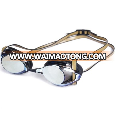 Top quality Sport mirrored swim goggle anti fog