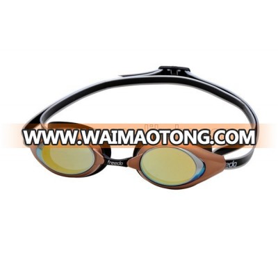 OEM Yingfa mirror coated swimming goggles with anti-fog